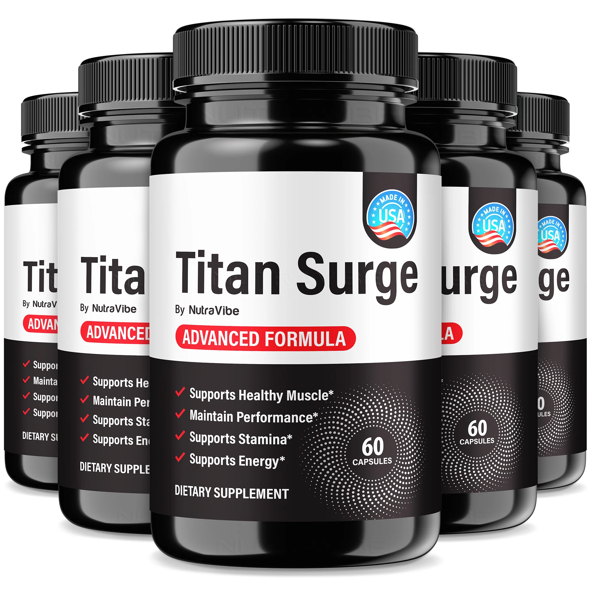 Titan Surge Supplement Titan Surge 6 Bottles